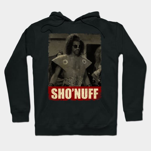 Sho Nuff - NEW RETRO STYLE Hoodie by FREEDOM FIGHTER PROD